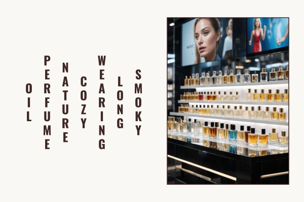 smoky long-wearing cozy nature perfume oil