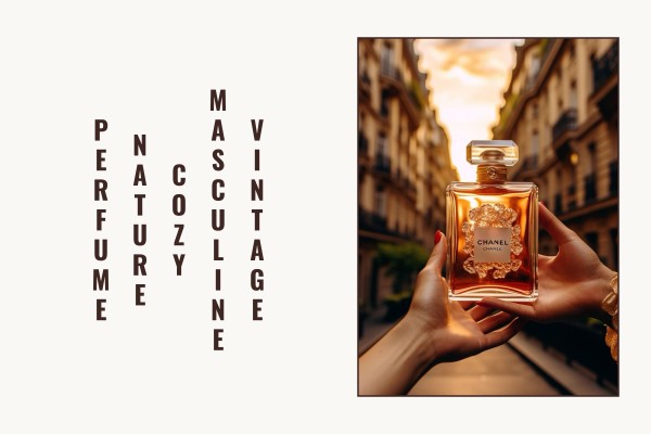 vintage masculine cozy nature perfume
